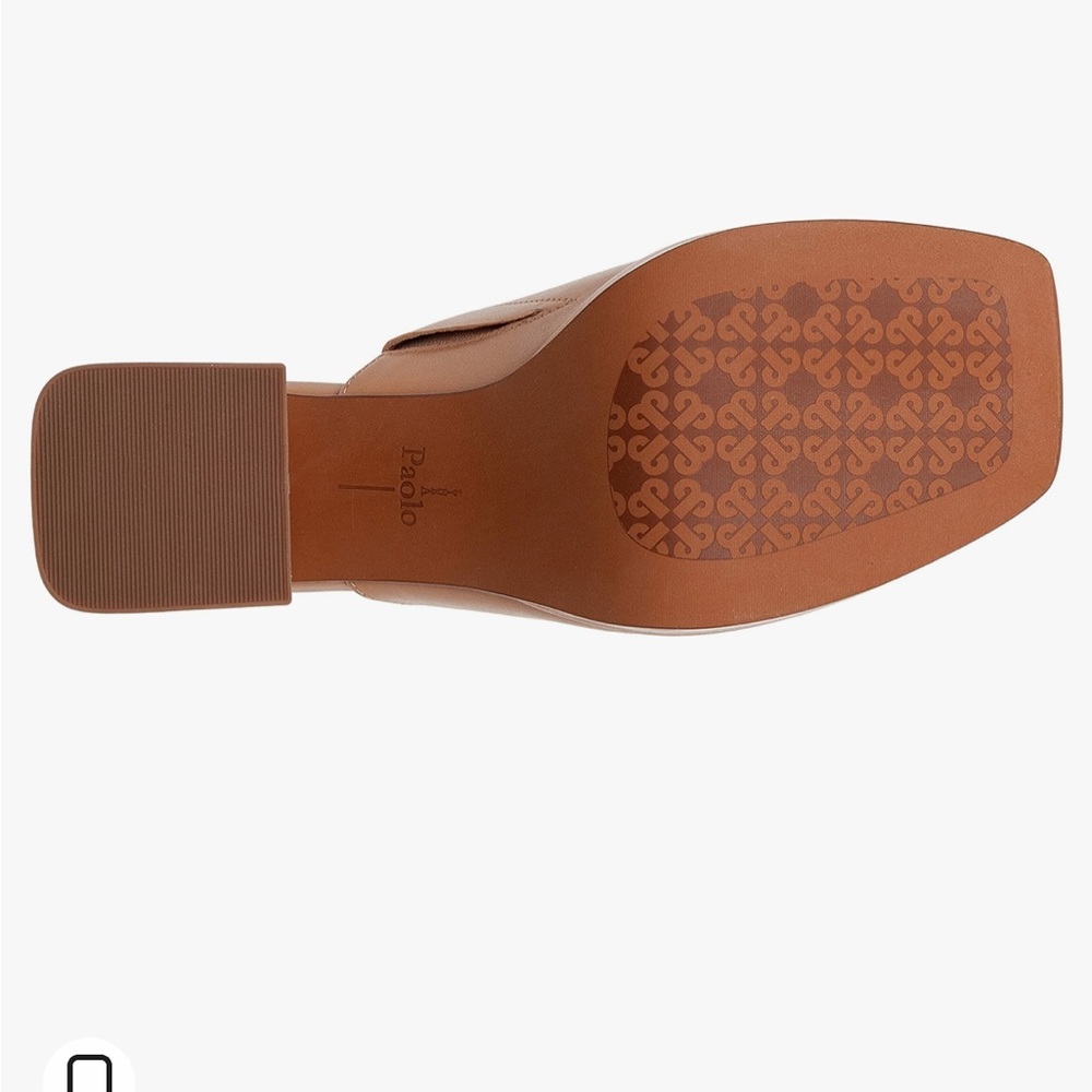 Paolo Tan Leather Mules - Picture 14 of 14
